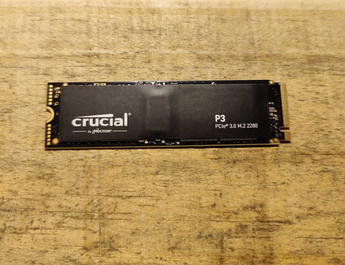 Nvme Crucial P3 4tb 4000gb M2 Ssd Disco Solido