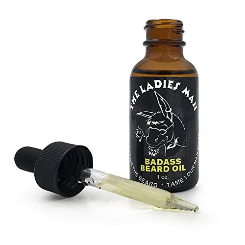 Badass Beard Care Beard Oil Para Hombres - The Ladies Man Sc