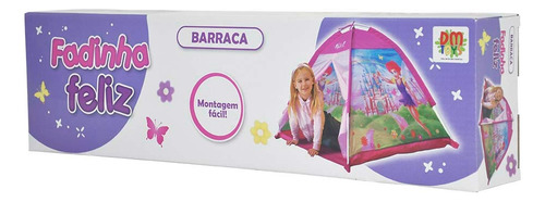 Barraca Infantil Fadinha Feliz Dm Toys Toca Grande Menina
