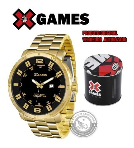 Relógio Masculino Golden X-games Orient Original Xmgs1022