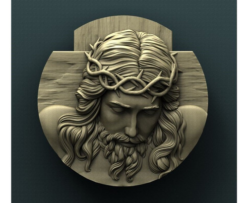 10 Arquivos Jesus Cristo - Stl Cnc Router Artcam Aspire 3d