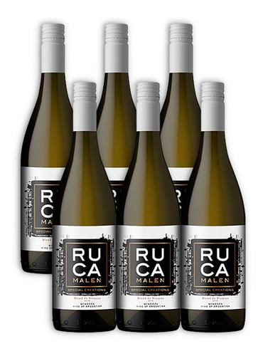 Ruca Malen Special Creations Vino Blend De Blancas X6u 750ml