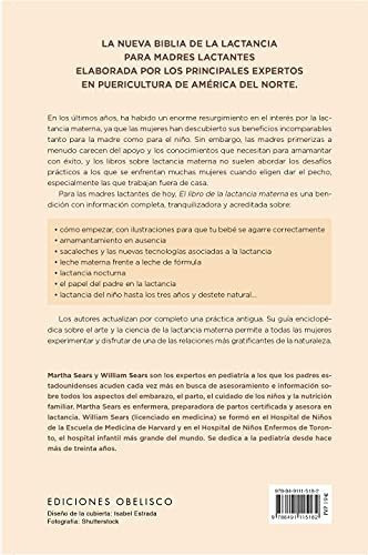 Libro De La Lactancia Materna, El, De Sears, Martha. Editorial Obelisco En Español