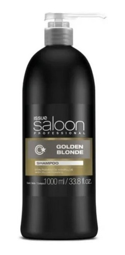 Shampoo Golden Blonde Issue Saloon Professional  1lt