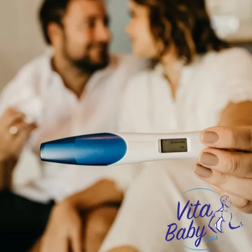 Imagem 2 de 5 de Kit 2 Vita Baby Caps Casal Polivitamínico Ácido Fólico