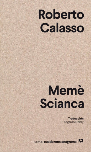 Memé Scianca - Roberto Calasso
