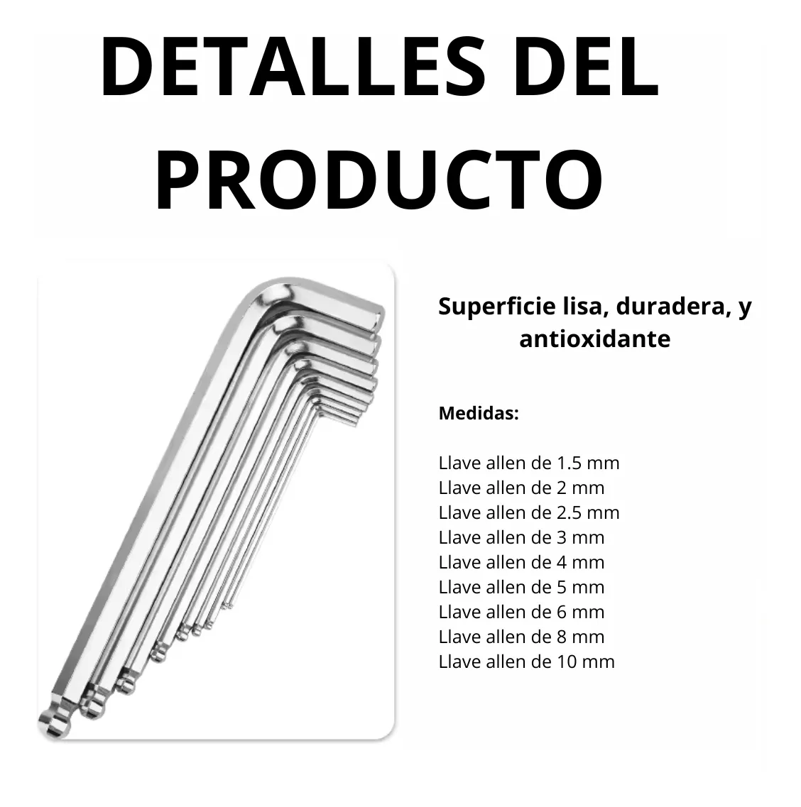 Primera imagen para búsqueda de llave hexagonal