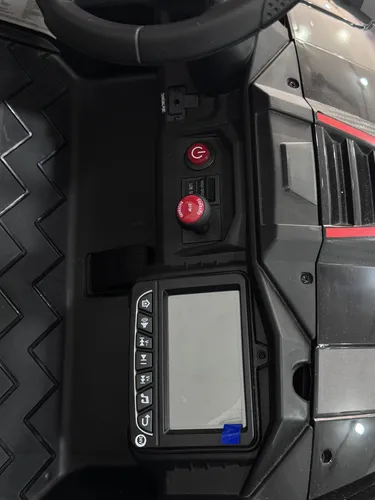 Carro Utv A Batería Recargable Para Niños Con Luces