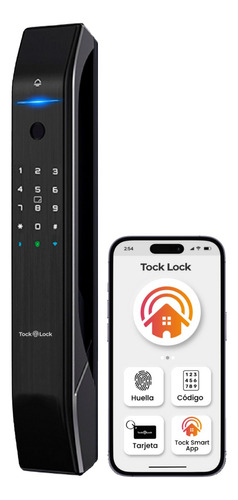 Tock Lock Pro One Ts Conectividad Wifi Bluetooth Negro