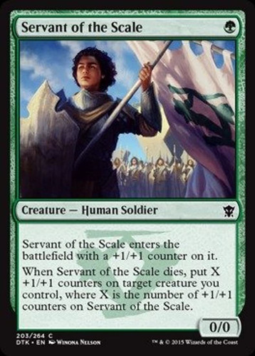 Magic: The Gathering  siervo De La Escala (203/264)