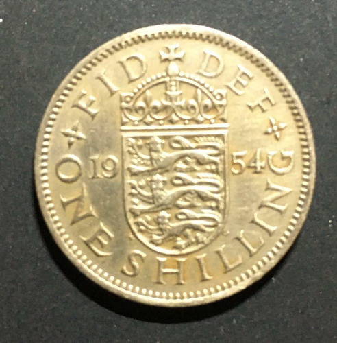 United Kingdom 1 Shilling De 1954