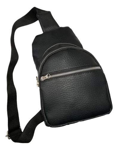 Mochila Ri onera Teresa Cuero Negra Marina Giovannini