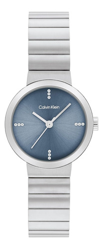 Reloj Calvin Klein Unisex Preciso, 3 Manecillas, Pulsera De 