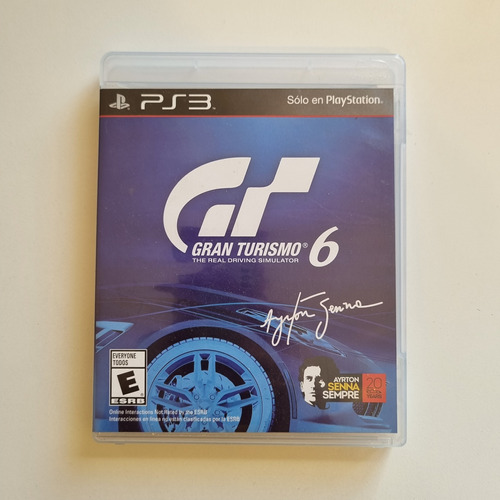 Gran Turismo 6 Ps3 Físico Original Usado Impecable
