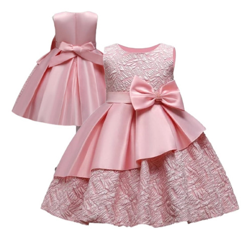 Lindo Vestido Princesa Niña Fiesta Bautizo Y Navidad T 2-12 