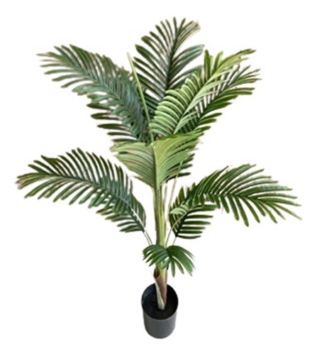 Planta Tipo Palmera Artificial. Altura 120 Cm. Verde