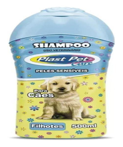 Shampoo Filhotes Plast Pet 500ml