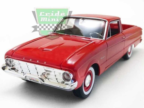 Ford Ranchero 1960 Red - Escala 1/24