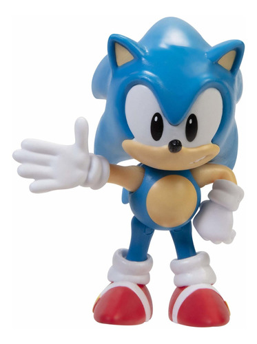 Sonic The Hedgehog Figura De Acción De 2.5 Pulgadas Clásico 