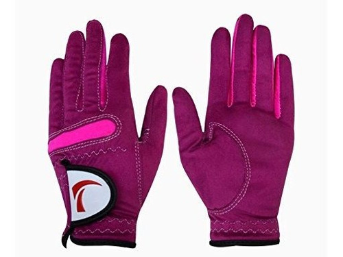 Guantes De Golf Guantes De Golf Yuekuantai 1 Par Niña Rosa C