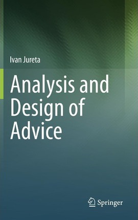 Libro Analysis And Design Of Advice - Ivan Jureta