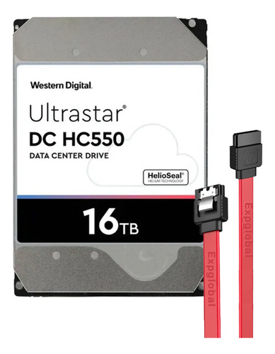 16tb Disco Duro Interno Western Digital Ultrastar Dc3.5 7200