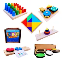 Comprar Kit 7 Brinquedos Educativos Pedagogico Autista Autismo