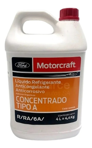 Liquido Refrigerante Motorcraft Naranja/rosa Legitimo Ford 