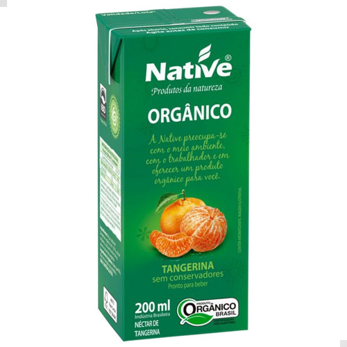 Nectar De Tangerina Orgânico Native 200ml