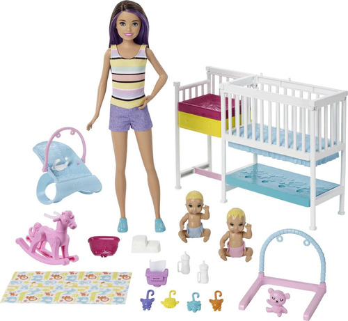 Barbie Skipper Babysitters Inc - Juego De Muñecas Y Juego .