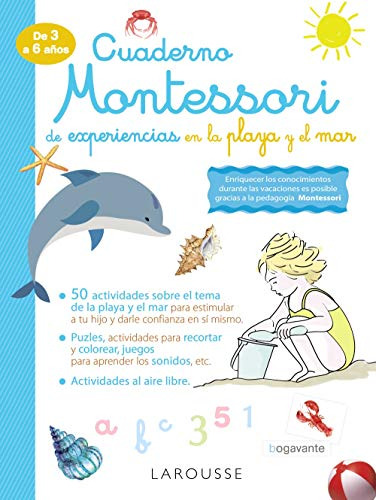 Cuaderno Montessori De Experiencias En La Playa Y El Mar - V