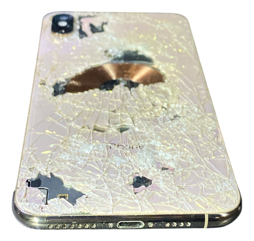 Iphone Xs Max Oro A2101 Dañado Dorado (Usado)