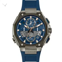 Comprar Relógio Bulova Masculino Precisionist X 98b357 Azul 10 Anos Cor da correia Azul-escuro Cor do bisel Cinza-escuro Cor do fundo Azul-escuro