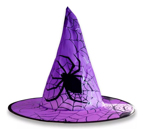 Sombreros De Bruja Iluminados De 8 Piezas Para Decoración De