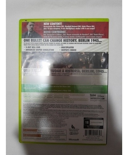 Sniper Elite V2 Xbox 360 (Usado)