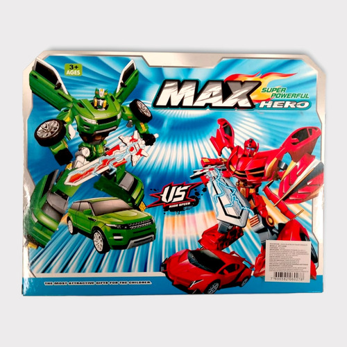 Muñeco Transformer Max Hero Toymark