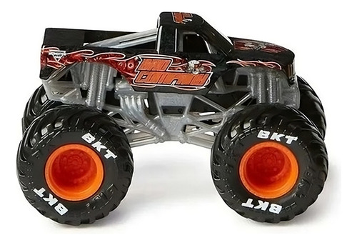 Paquete De Calcomanías Monster Jam Trucks Juego De 15 P Color Negro Personaje Bad Company