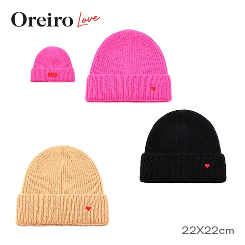 Gorro Oreiro Love 100% Poliéster - Estilo Y Comodidad Ore 18769.1 Negro Único