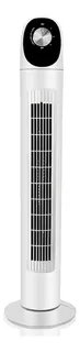 Ventilador De Torre Abanico Oscilante Silencioso Panel Estructura Blanco Diámetro 8.8 "