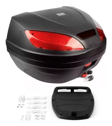 Baul Moto Pro Tork Smart Box 30 Litros 1 Casco - Sti C