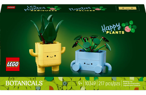 Lego® Botanicals Plantas Felices 10349 Set Kit Construcción