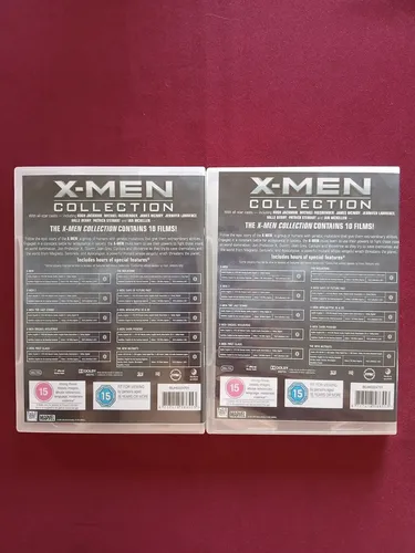 Dvd Filmes Coleção X-men - Clássico - Raridade - (10 Dvds