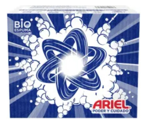 Detergente En Polvo Ariel Poder Y Cuidado Ropa Blanca Ycolor