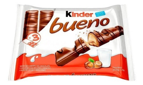Chocolatina Kinder X 3barritas - Kg a $19000