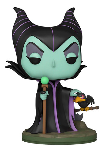 Imagen 2 de 3 de Funko Pop! Malefica 57352 De La Coleccion Disney Villanos Figura De Accion #1082