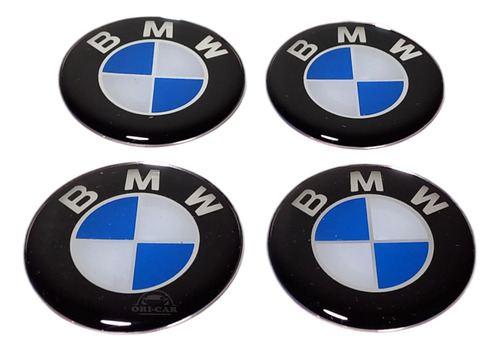 Insignia Centro De Llantas Bmw Resina 49mm X4