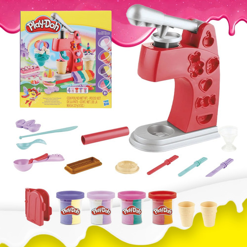 Play Doh Set De Dulces Y Helados Magicos Masa Juguete Hasbro Dulces Y Helados Mágicos