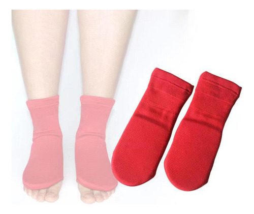 Protector De Pie Elástico Fitness Empeine Talla L Rojo