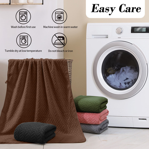 H Y 3pcs Juego De Toallas Baño Completo Grande 140*70cm