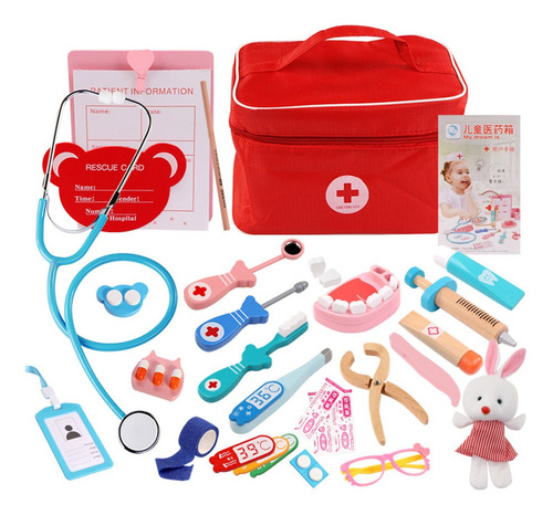 Kit Médico De Juguete Doctor Enfermera Dentista Juegos De Ro